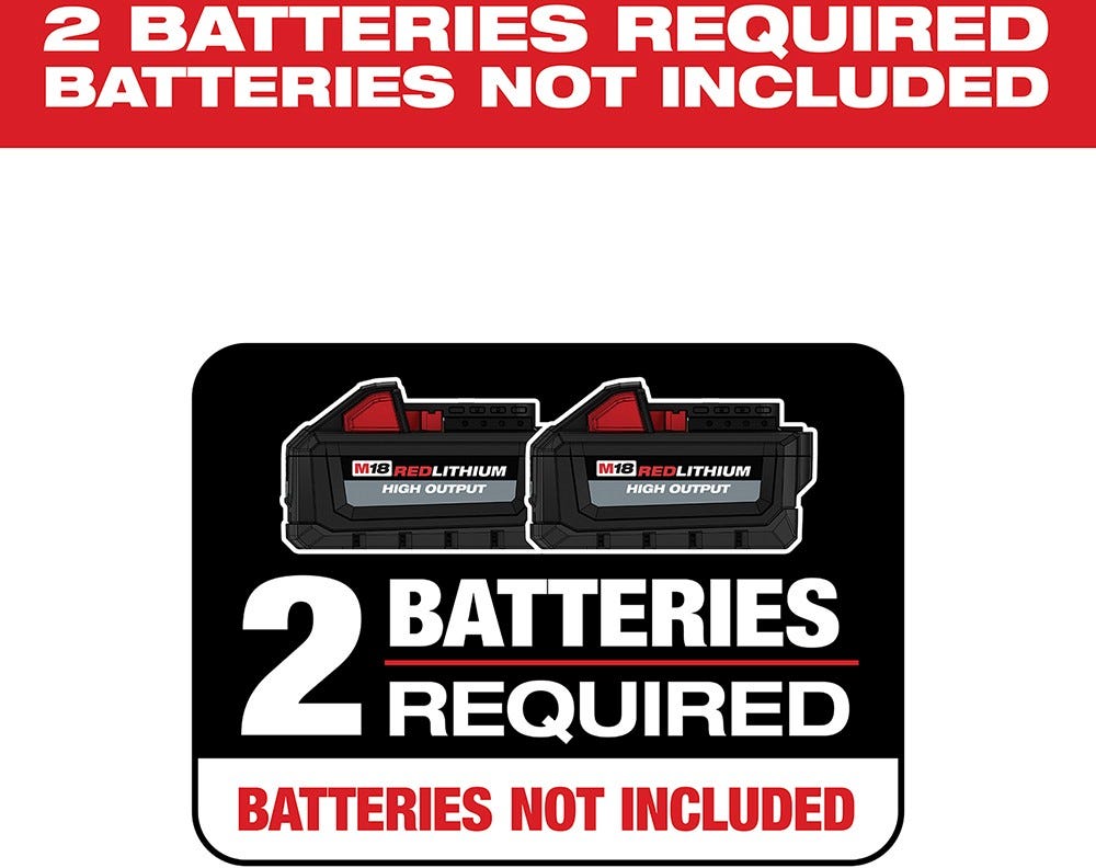 Milwaukee 0921-20 M18 FUEL Dual Battery Wet/Dry Vacuum Motor Head