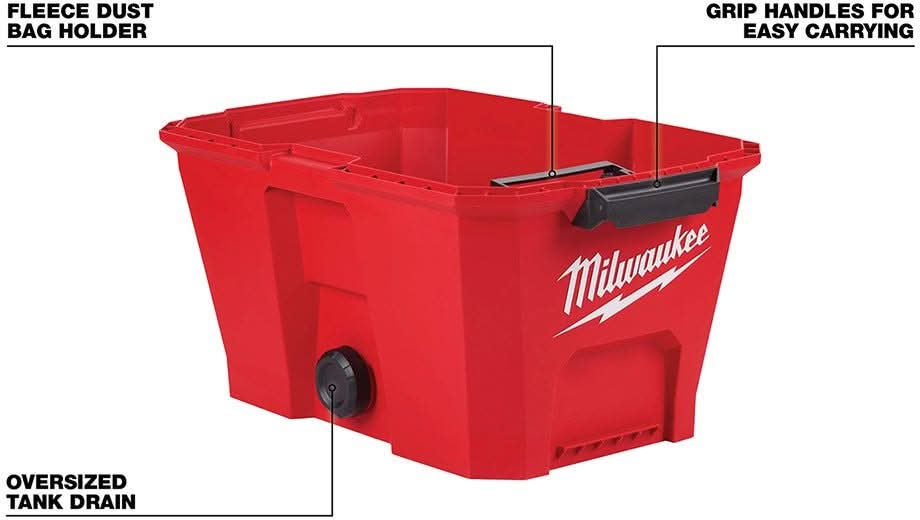 Milwaukee 0922-20 6 Gallon Wet/Dry Vacuum Tank
