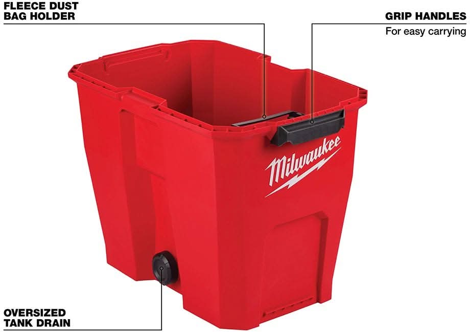 Milwaukee 0932-20 12 Gallon Wet/Dry Vacuum Tank