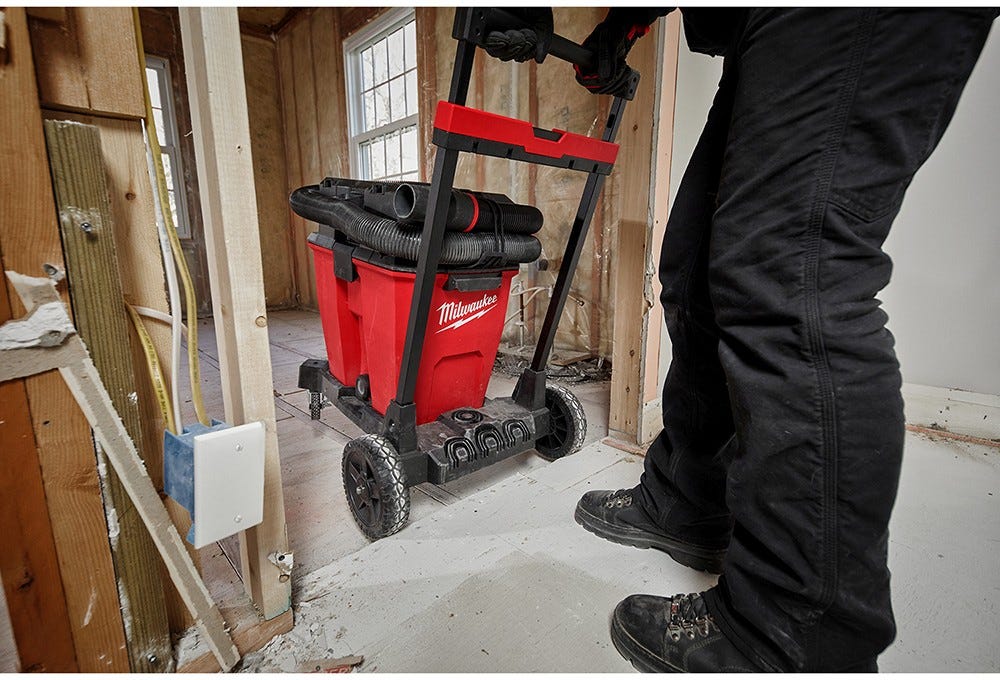 Milwaukee 0933-20 Premium Wet/Dry Vacuum Cart