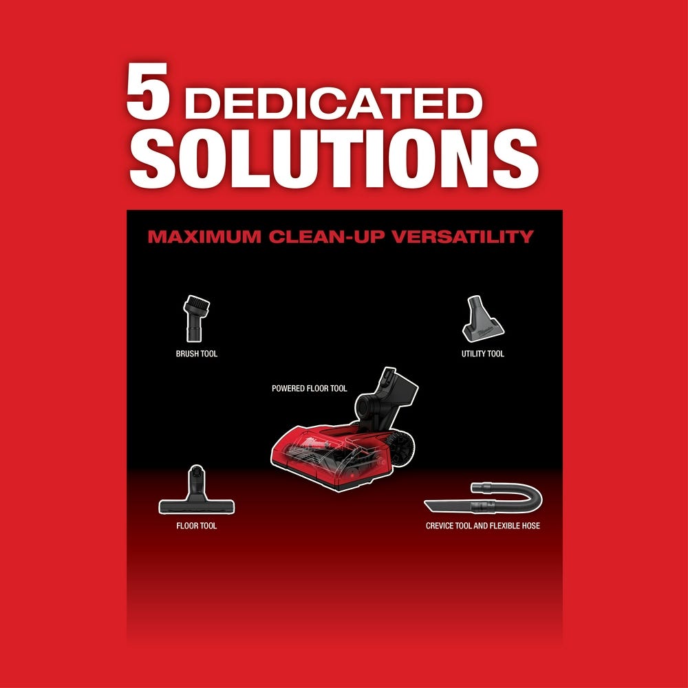 Milwaukee 0940-20 M18 FUEL Compact Vacuum, Tool Only