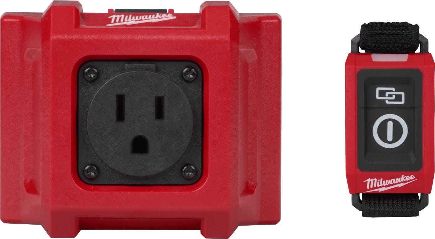 Milwaukee 0950-20 Universal Wireless Dust Control Adapter & Remote Control Kit
