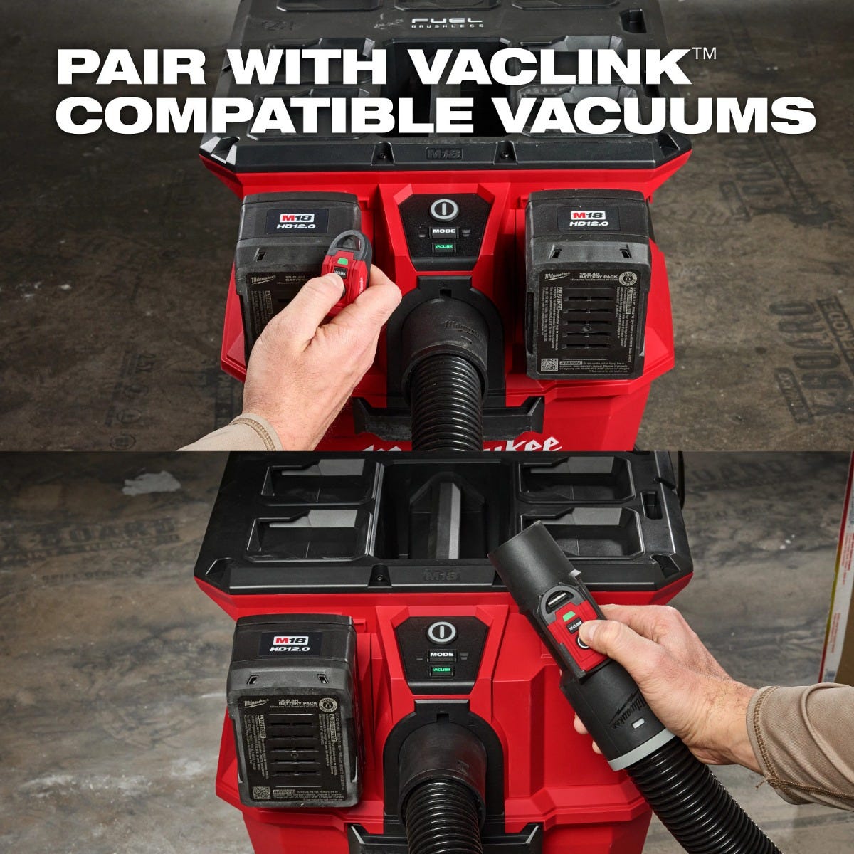 Milwaukee 0952-20 VACLINK Wireless Dust Control Remote – Tool Nut