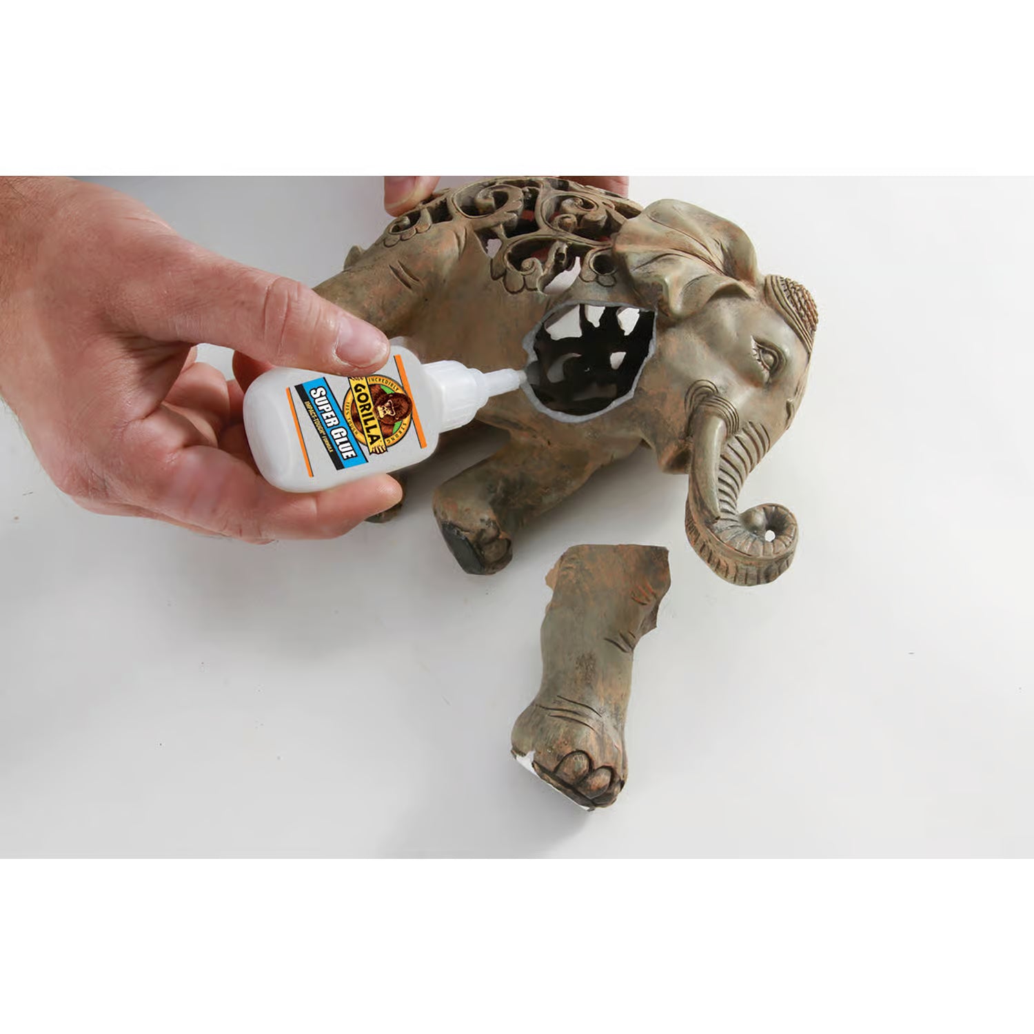 Gorilla Glue High Strength Clear Super Glue, 2-Pack of 0.22-oz. Tubes (7800109)