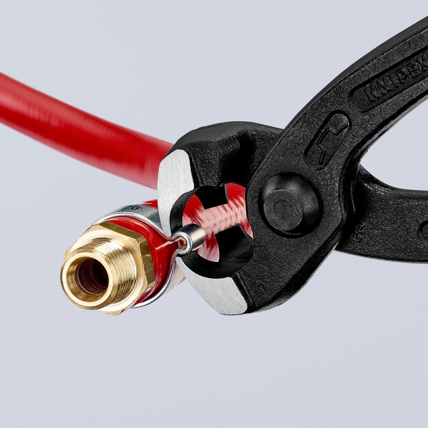 Knipex 10 99 I220 Ear Clamp Pliers with Front and Side Jaws