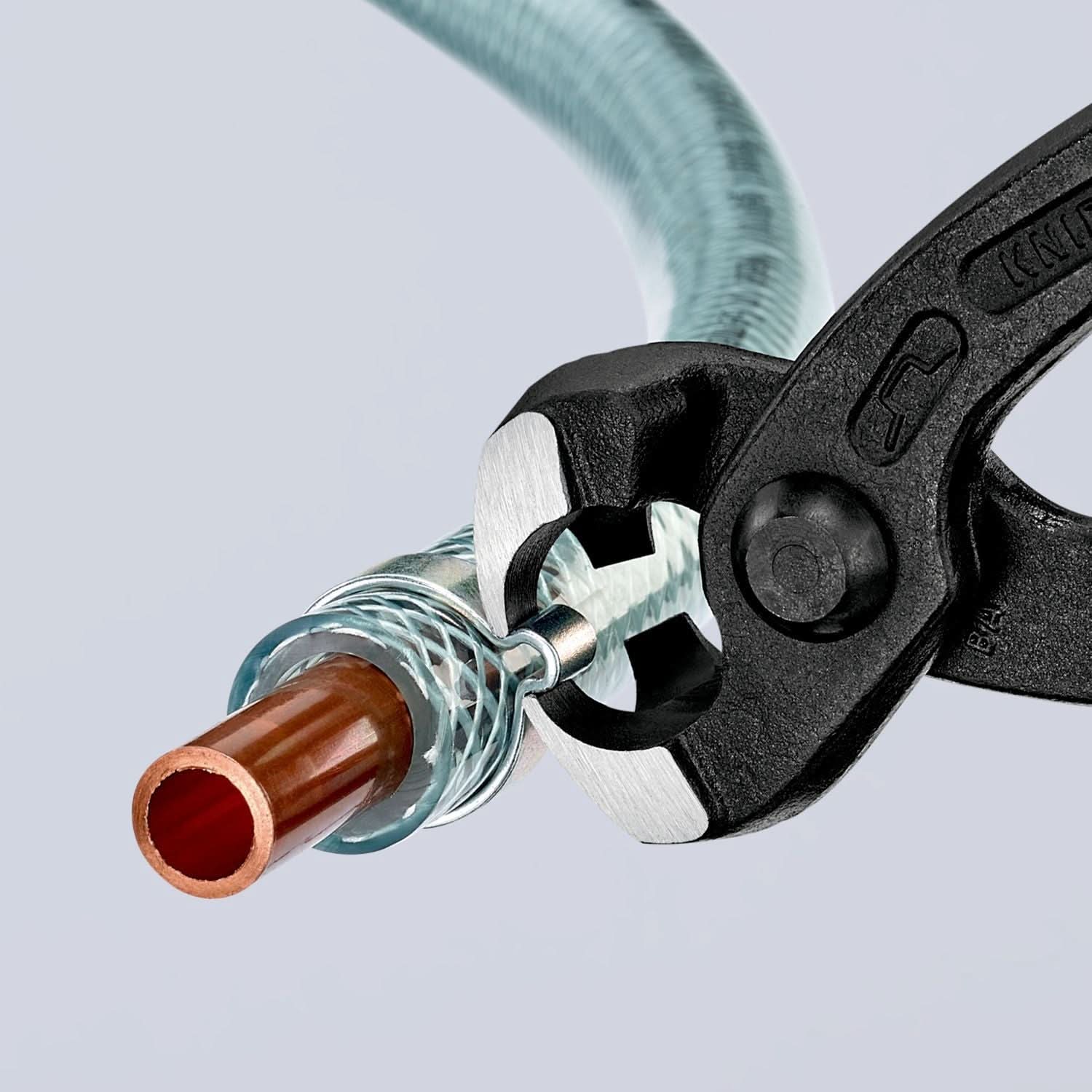 Knipex 10 99 I220 Ear Clamp Pliers with Front and Side Jaws
