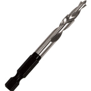 Kreg KMA3215 Shelf Pin Jig Drill Bit 5mm replacement drill bit with 1/4 inch hex shank for cabinet shelf pin hole drilling in woodworking and furniture building