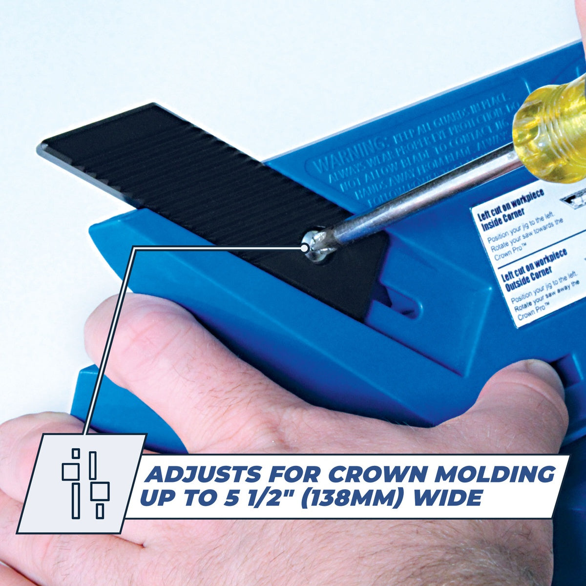 Kreg Crown-Pro 5-1/2-in. Crown Molding Cutting Jig with Angle Finder (KMA2800)