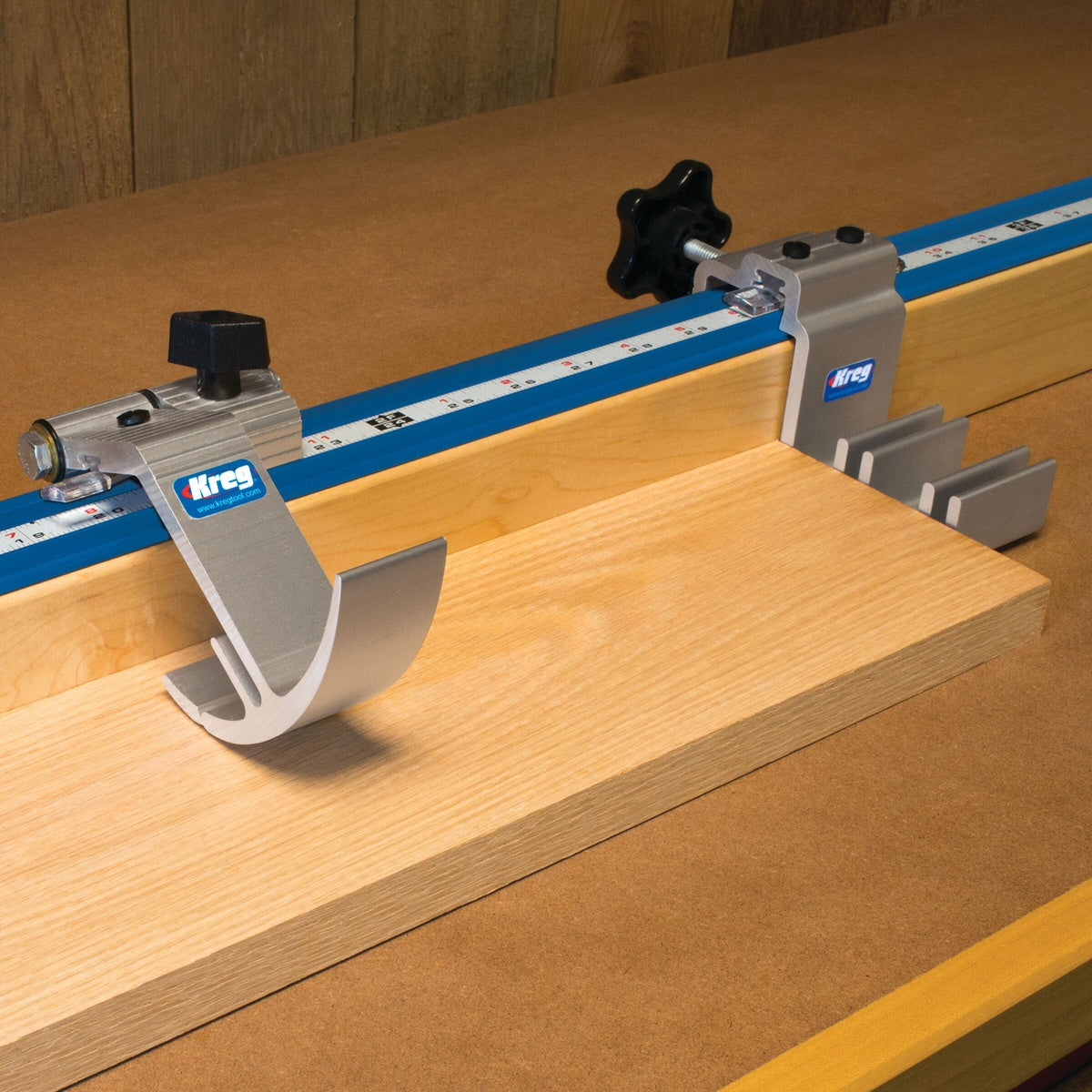 Kreg Precision Trak & Stop Kit 8-ft. Miter Saw Cutting System (KMS8000)