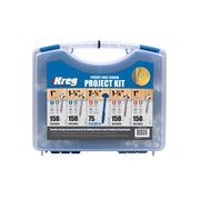 Kreg Tool Pocket-Hole Screw Project Kit 675-Piece Assortment with Carrying Case (SK03)