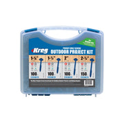 Kreg Pocket-Hole Screw Outdoor Project Kit 450-Count Weather-Resistant Wood Screws (SK03B)