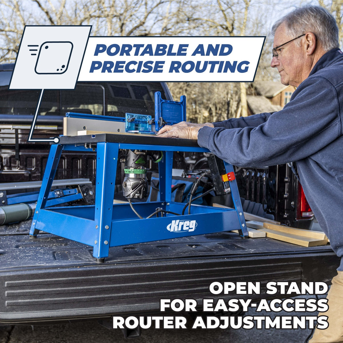 Kreg Router Insert Miter Bench Kreg Precision Benchtop Router Table with Aluminum Fence and Insert Pl ...
