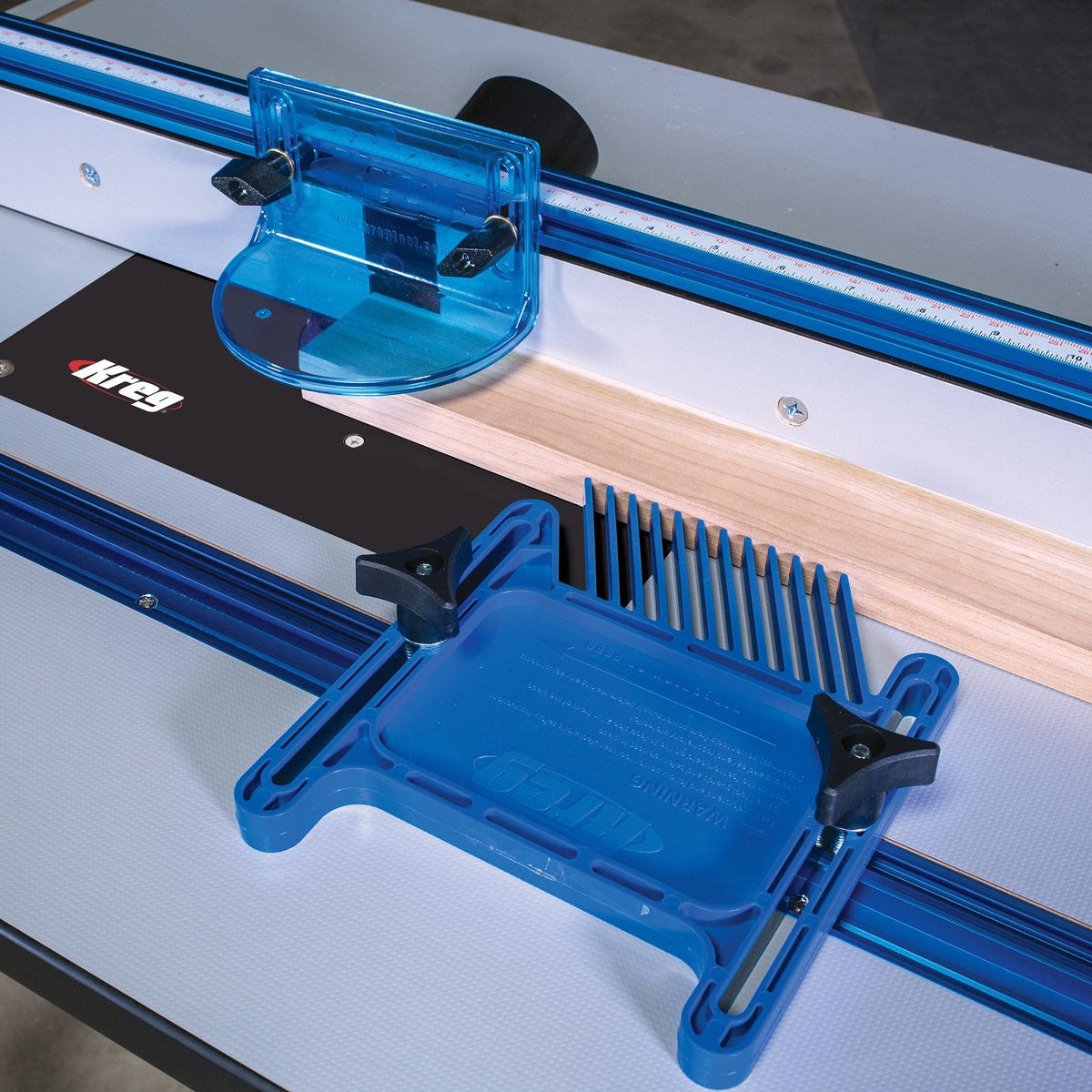 Kreg True-FLEX Featherboard Single Router Table Accessory for Miter Slot and T-Slot Use (PRS3010)