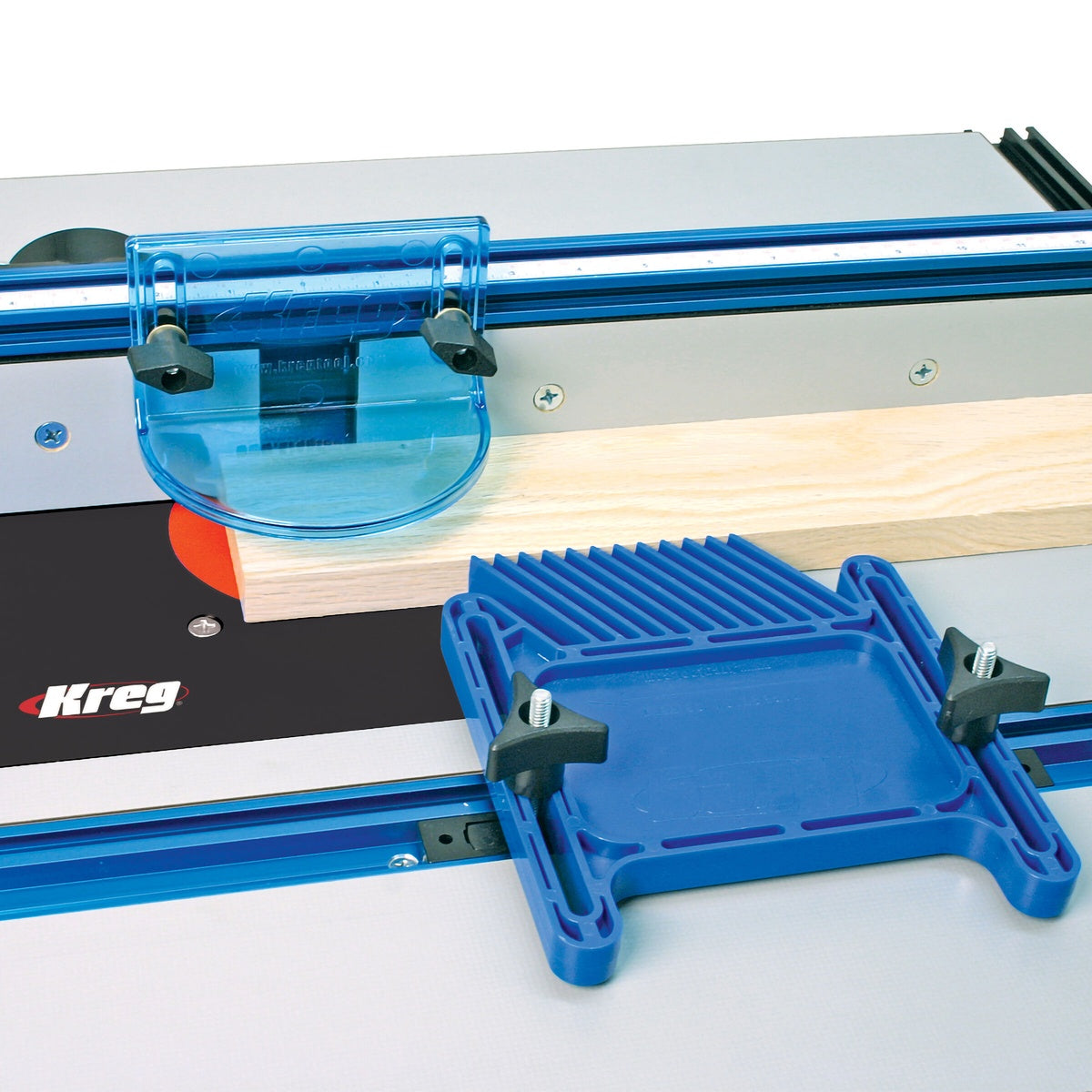 Kreg True-FLEX Featherboard Single Router Table Accessory for Miter Slot and T-Slot Use (PRS3010)