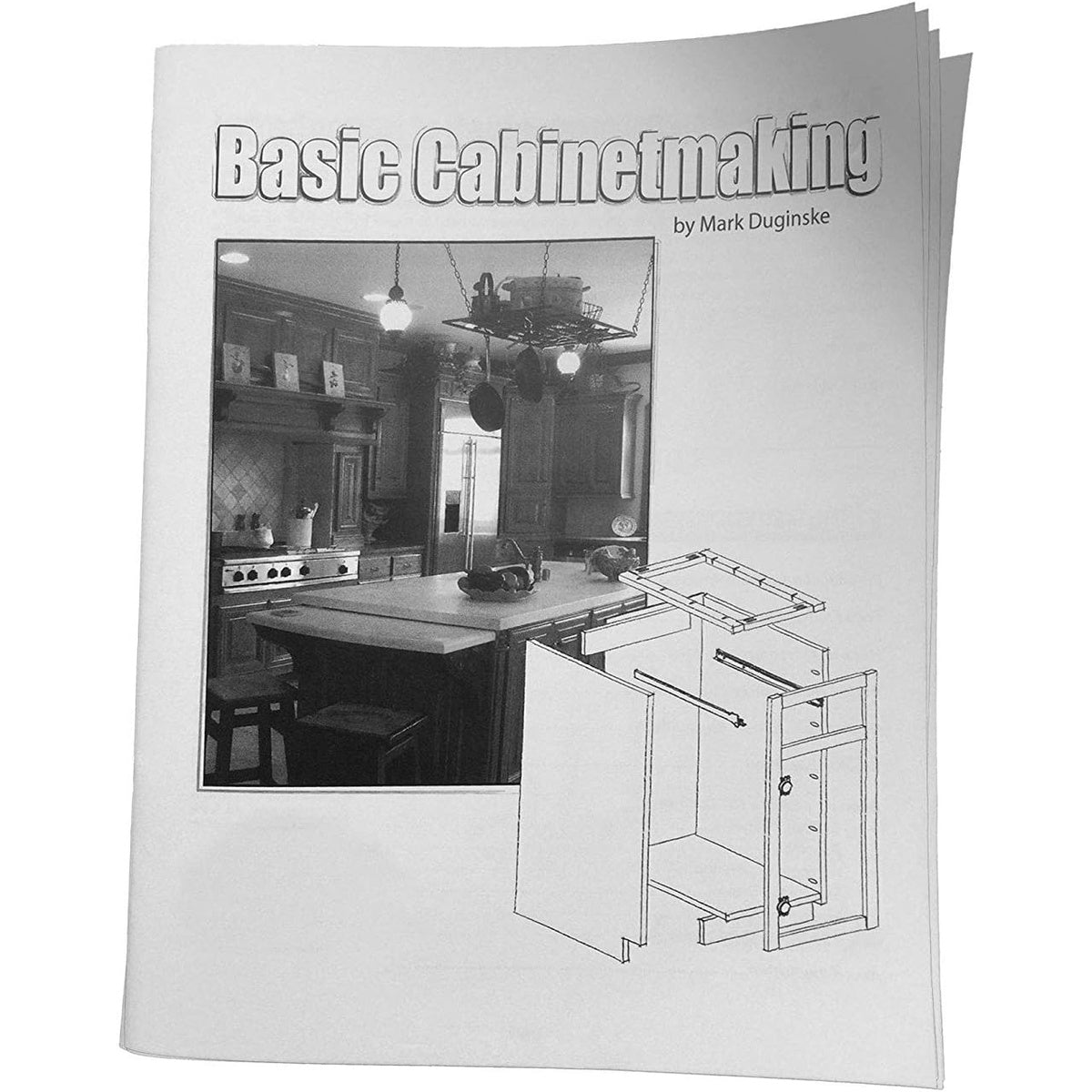 Kreg Tool MD-CAB01 Cabinetmaking Booklet cover for cabinet building instruction and pocket hole joinery learning in a woodworking shop context