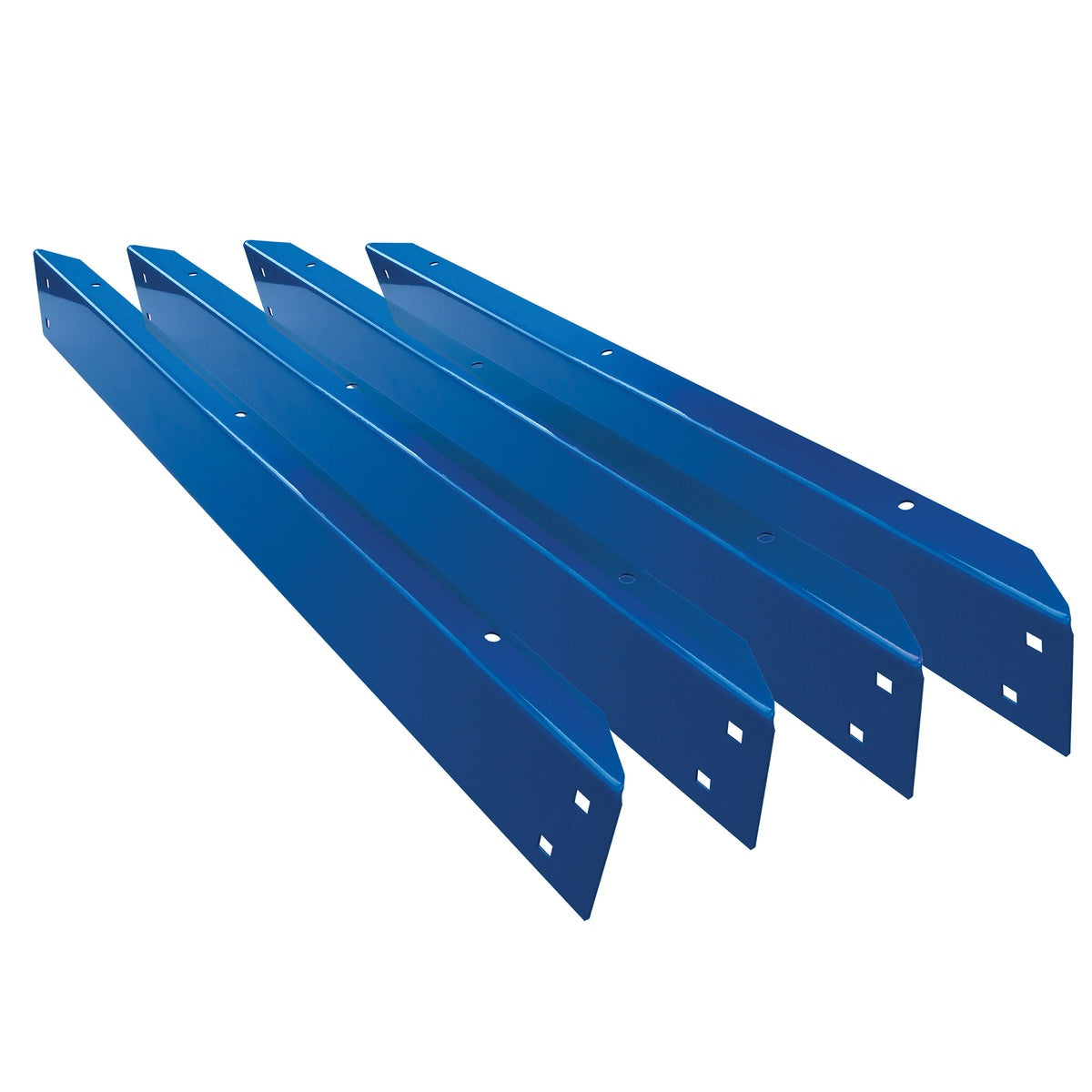 Kreg KBS1010 20 inch Rail Set steel bench rails for building a custom workshop bench frame in a woodworking shop