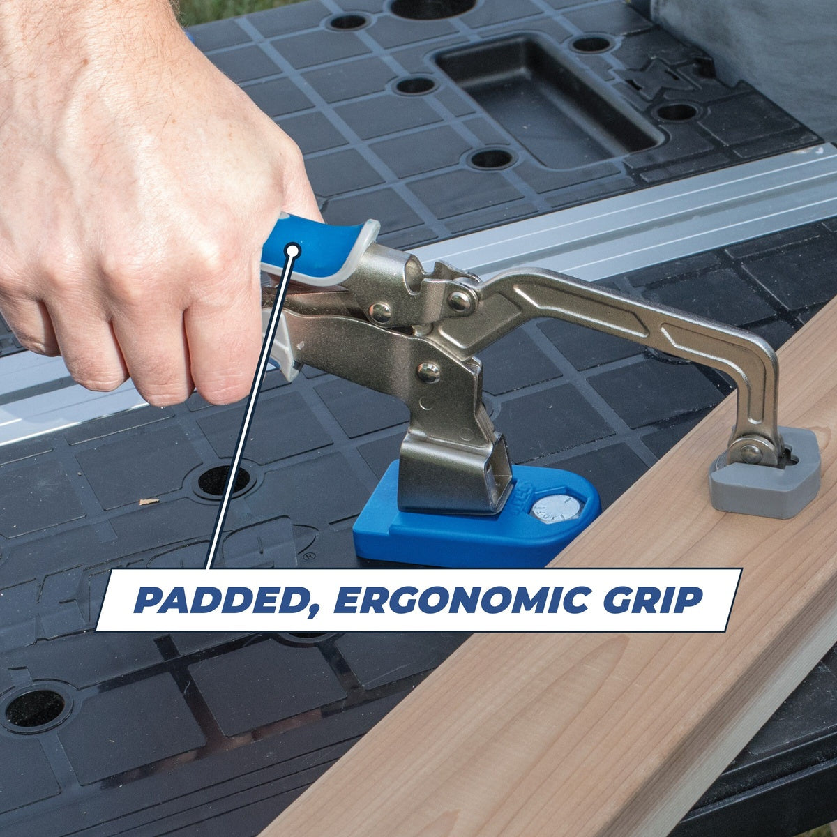 Kreg Tool 3-in. Bench Clamp with Auto-Adjust Technology (KBC3)