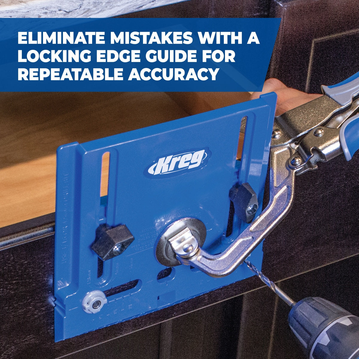 Kreg Tool Cabinet Hardware Jig for Knob and Pull Installation (KHI-PULL)