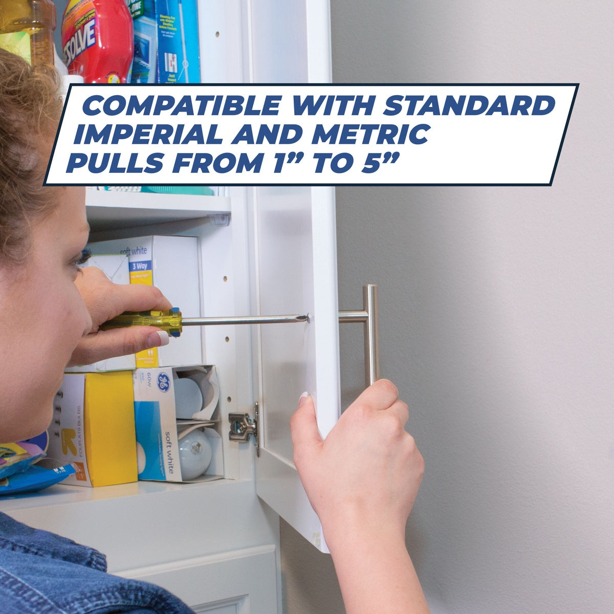 Kreg Tool Cabinet Hardware Jig for Knob and Pull Installation (KHI-PULL)