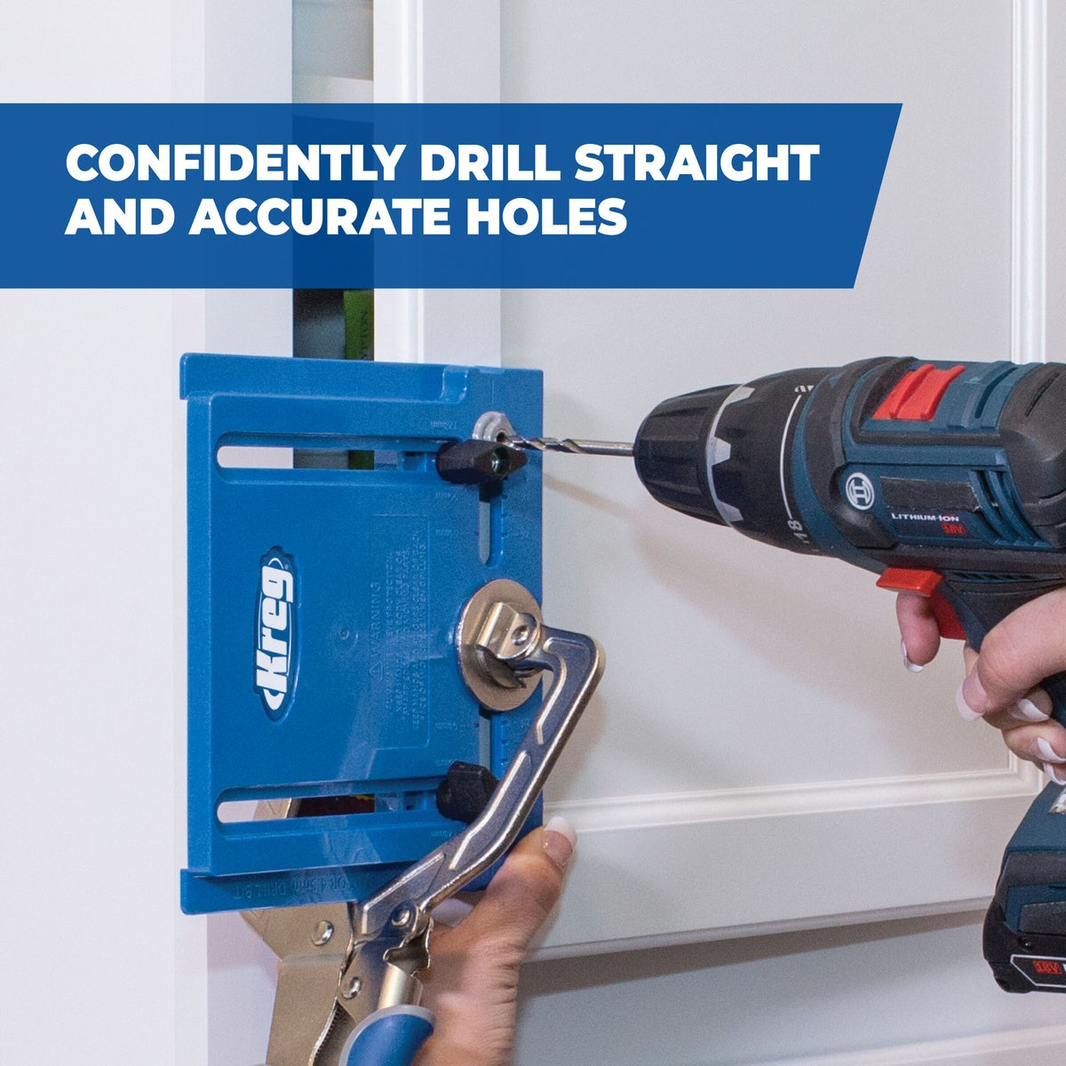 Kreg Tool Cabinet Hardware Jig for Knob and Pull Installation (KHI-PULL)