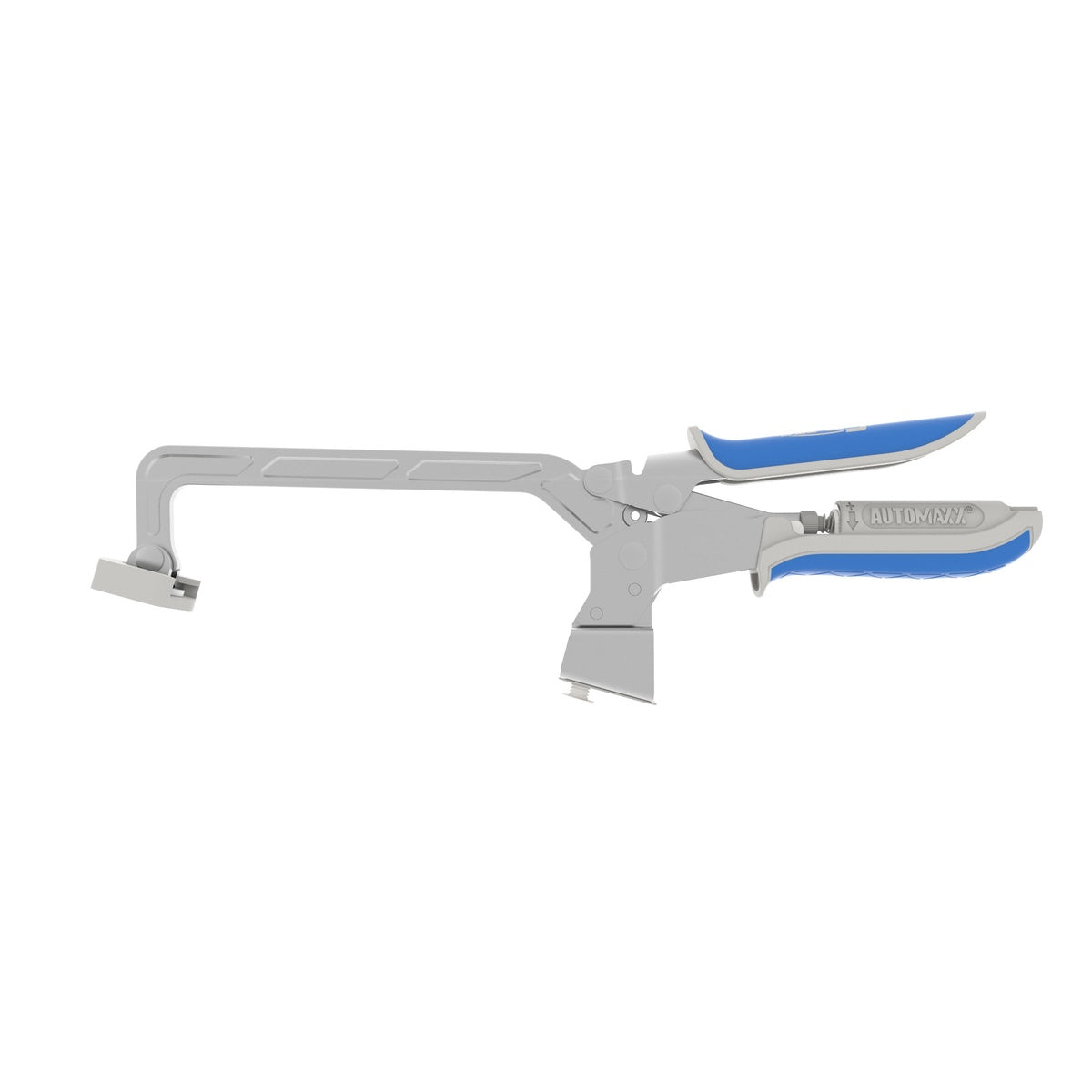 Kreg KBC6 Bench Clamp 6 inch side profile showing padded handles and all metal bench clamp body for workshop use