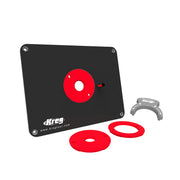 Kreg PRS4034 Precision Router Table Insert Plate - Predrilled for Triton with Level-Loc rings and ring wrench for router table woodworking setup