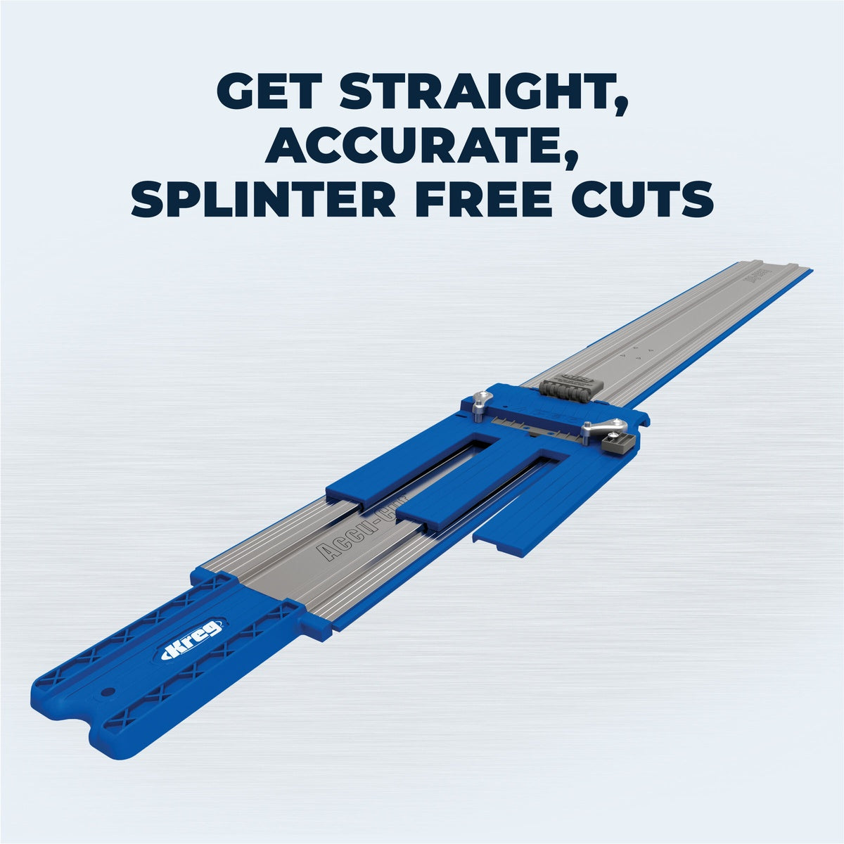 Kreg Accu-Cut 50-in. Circular Saw Guide Track System for Straight Cuts (KMA2700)