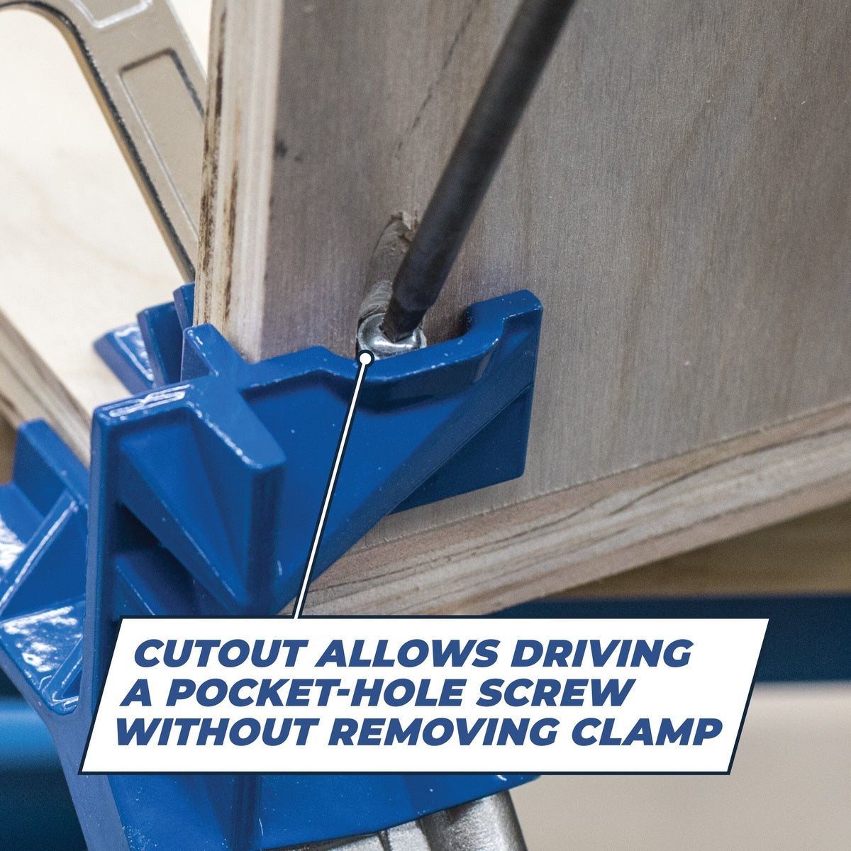 Kreg 90° Corner Clamp with Automaxx Auto-Adjust for 90° Corners and T-Joints (KHCCC)
