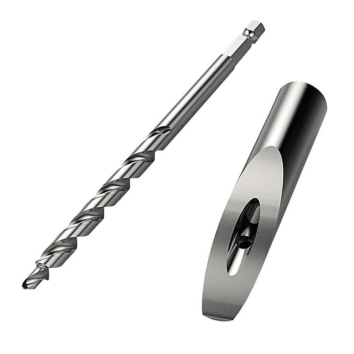 Kreg Tool Foreman 19/64-in. Pocket-Hole Drill Bit with Drill Guide for Foreman Pocket-Hole Machine (DB210-MBB)