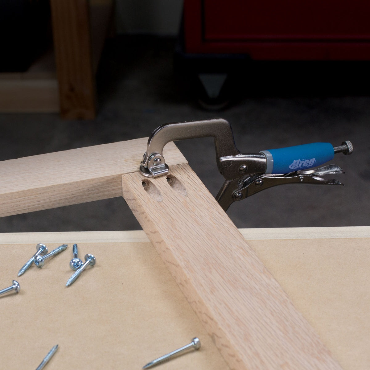 Kreg Classic 2-in. Face Clamp for Pocket-Hole Joinery (KHC-MICRO)