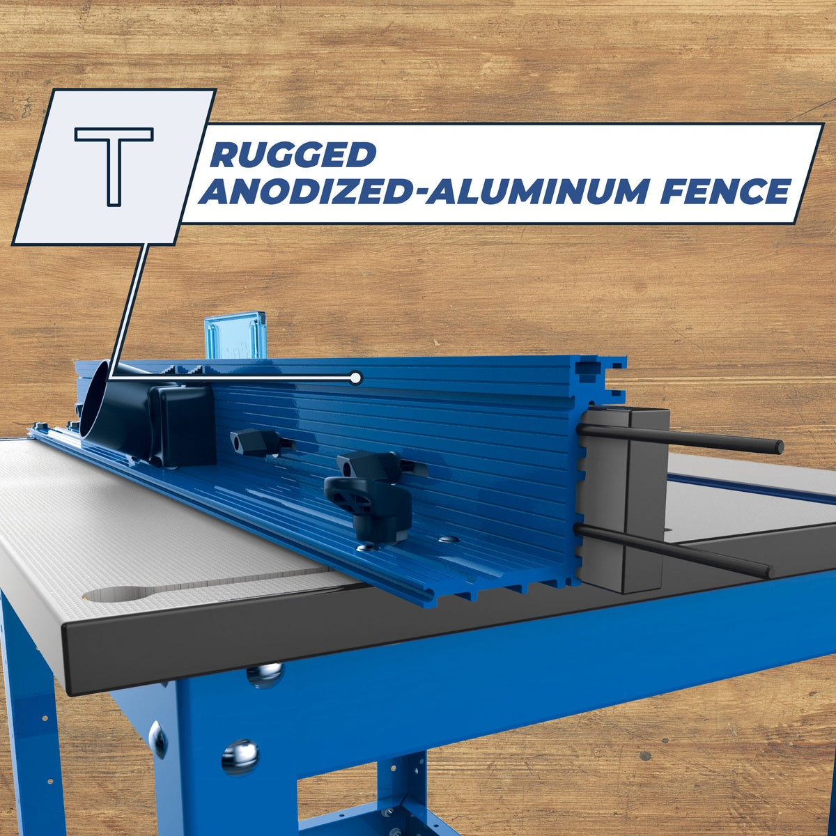 Kreg Precision Router Table Fence with Micro-Adjust and Dust Port (PRS1015)
