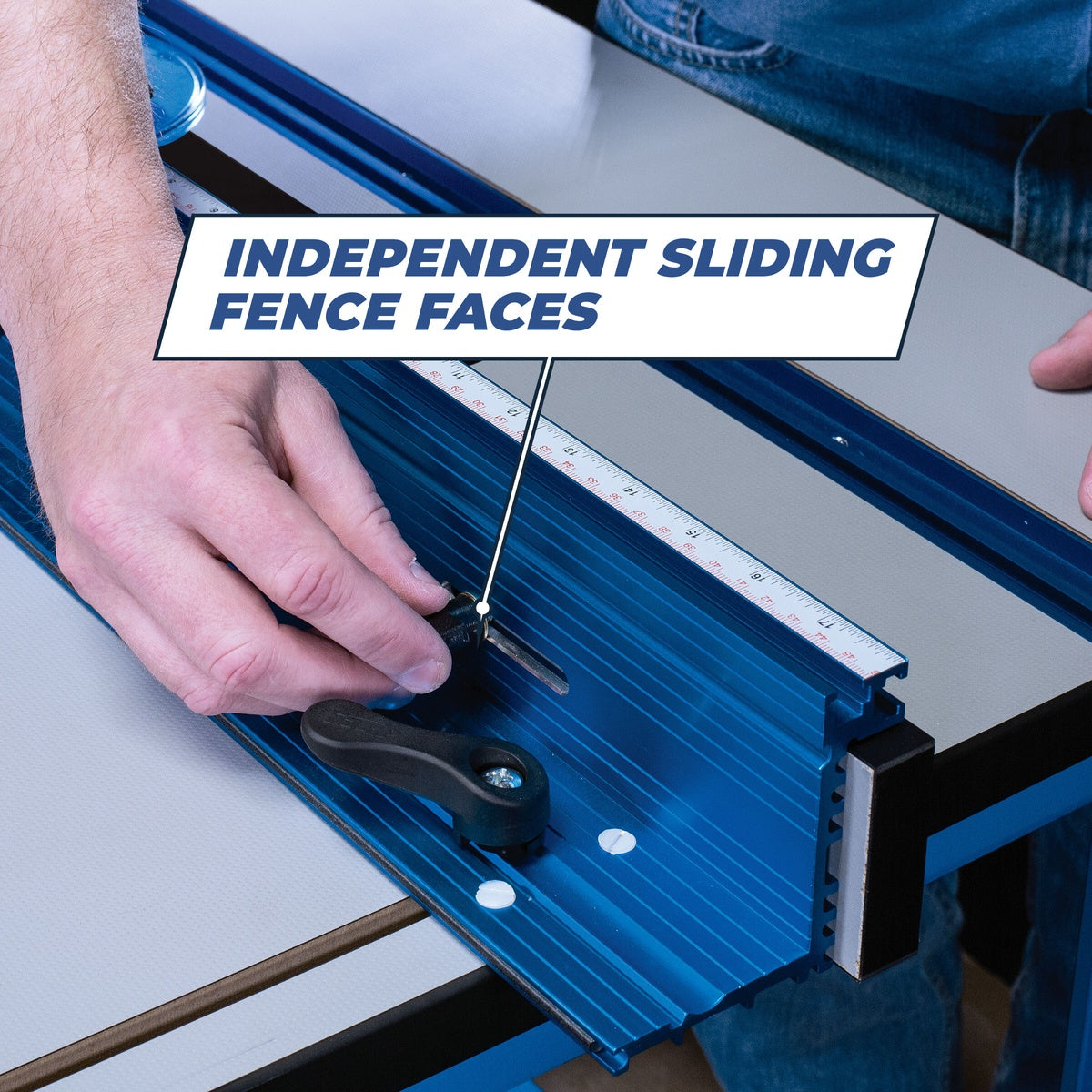 Kreg Precision Router Table Fence with Micro-Adjust and Dust Port (PRS1015)