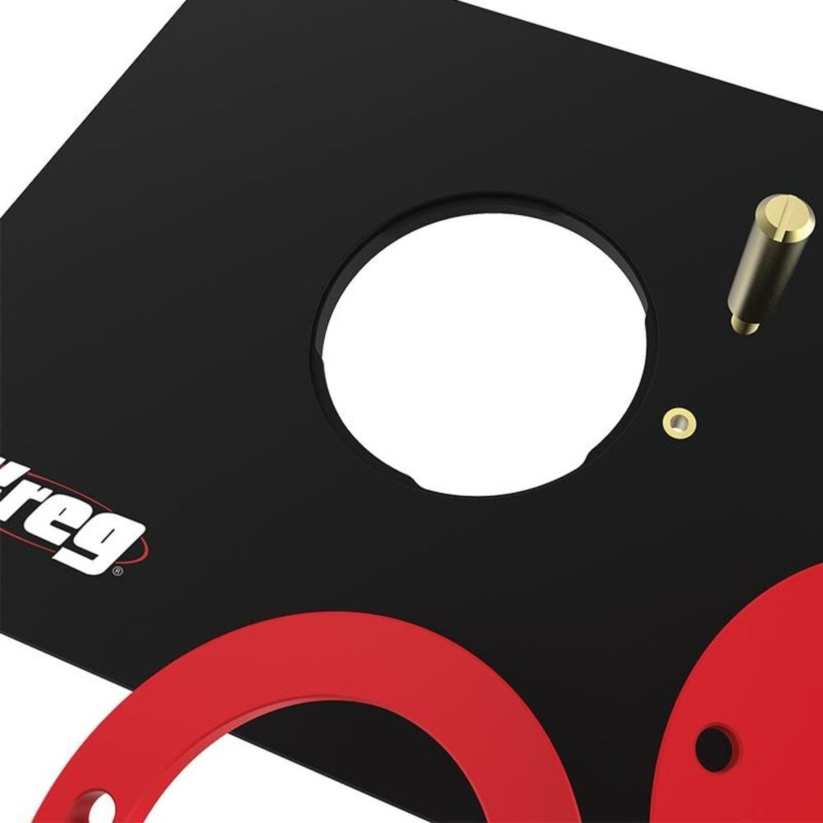 Kreg Precision Router Table Insert Plate with Level-Loc Rings, Undrilled (PRS4038)
