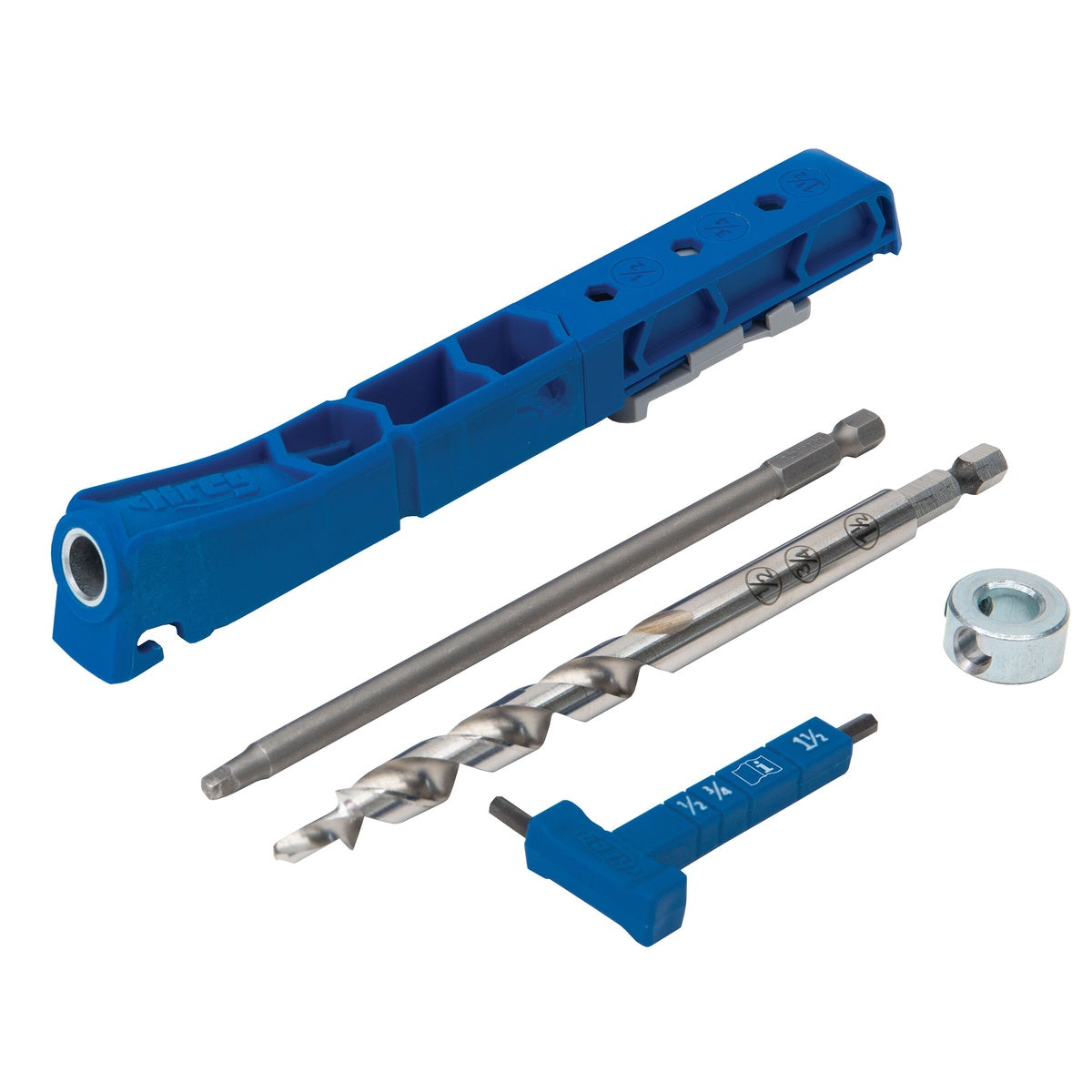 Kreg Pocket-Hole Jig 310 for 1/2-in. to 1-1/2-in. Material, Portable Joinery Kit (KPHJ310)