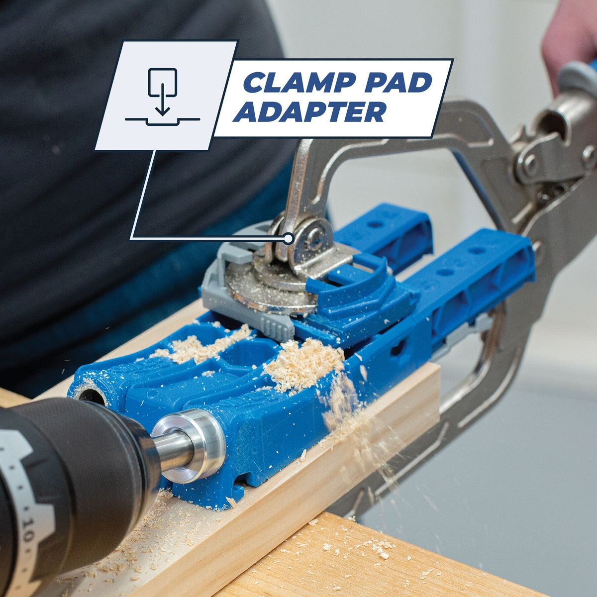 Kreg Pocket-Hole Jig 310 for 1/2-in. to 1-1/2-in. Material, Portable Joinery Kit (KPHJ310)
