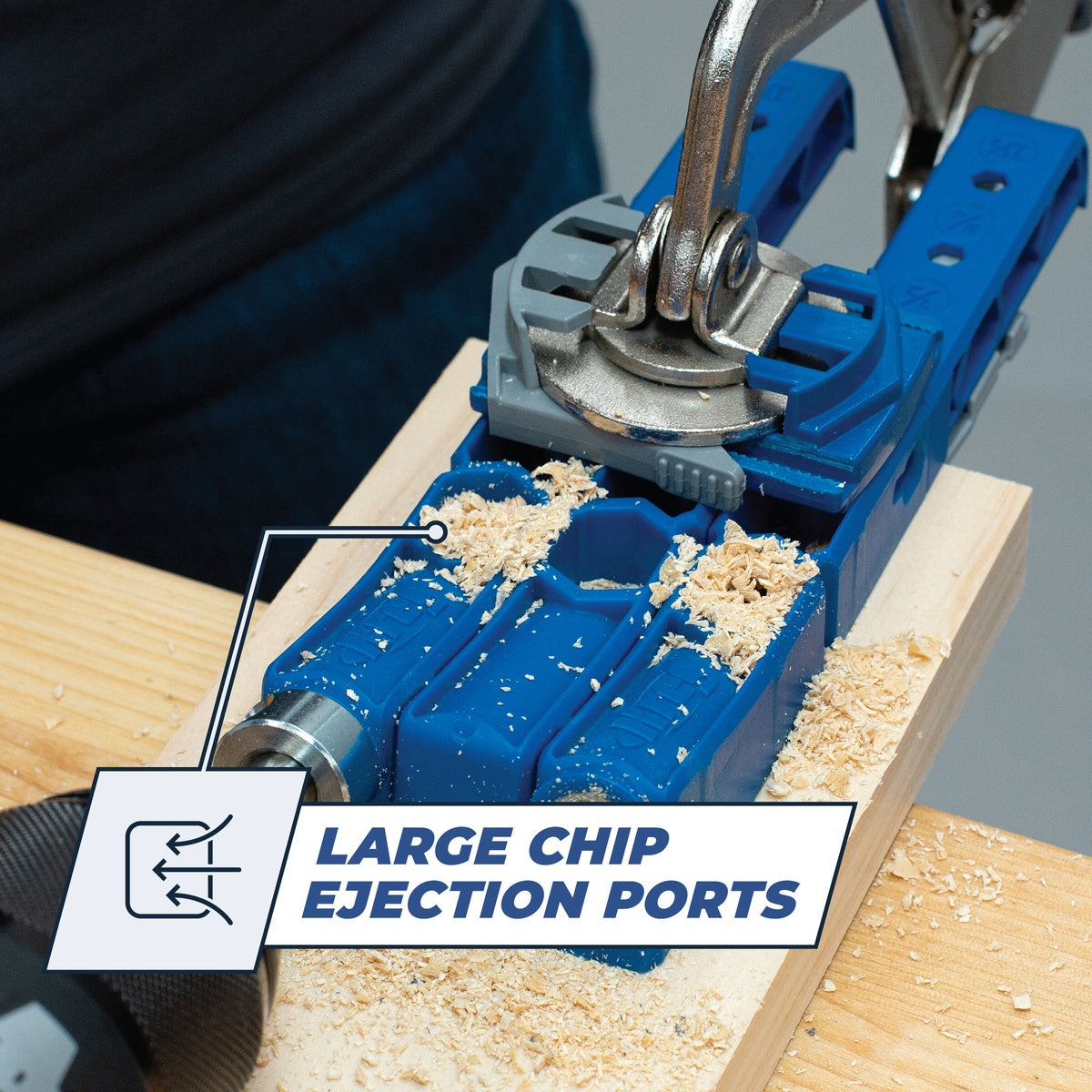 Kreg Pocket-Hole Jig 310 for 1/2-in. to 1-1/2-in. Material, Portable Joinery Kit (KPHJ310)