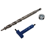 Kreg Easy-Set Drill Bit with Stop Collar &amp; Gauge/Hex Wrench accessory set with stepped drill bit stop collar and gauge for pocket-hole jigs