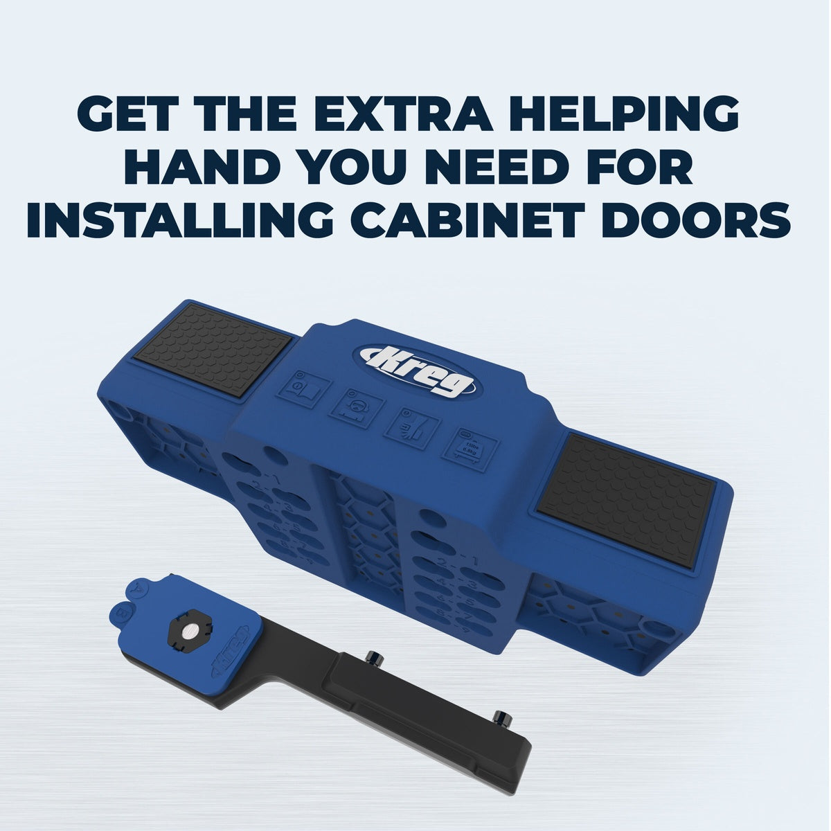Kreg Tool Cabinet Door Mounting Jig for Frameless and Face-Frame Cabinets (KHI-CDIJ)