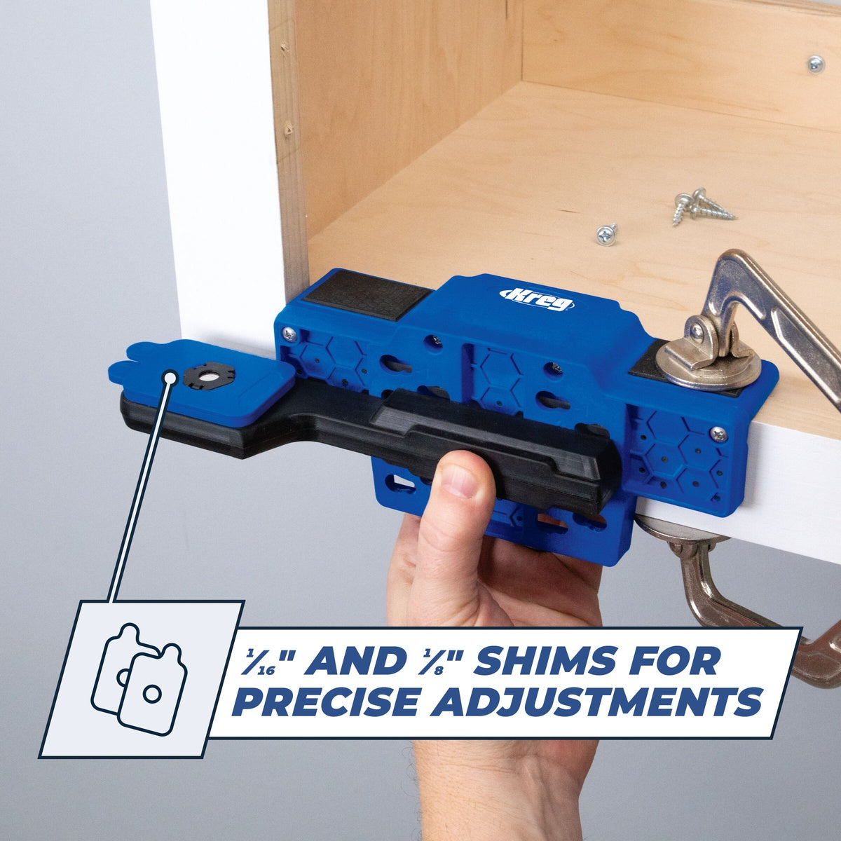 Kreg Tool Cabinet Door Mounting Jig for Frameless and Face-Frame Cabinets (KHI-CDIJ)