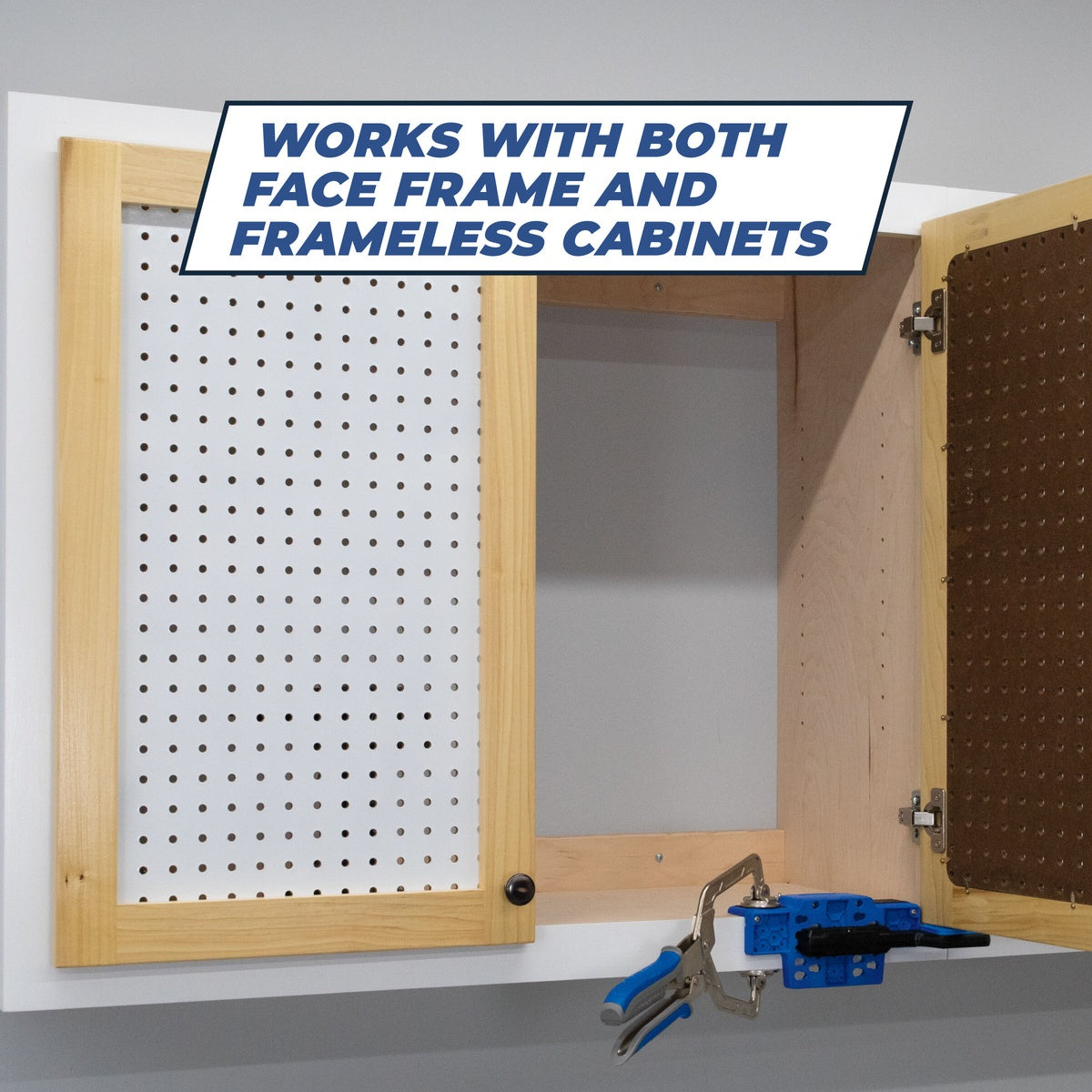 Kreg Tool Cabinet Door Mounting Jig for Frameless and Face-Frame Cabinets (KHI-CDIJ)