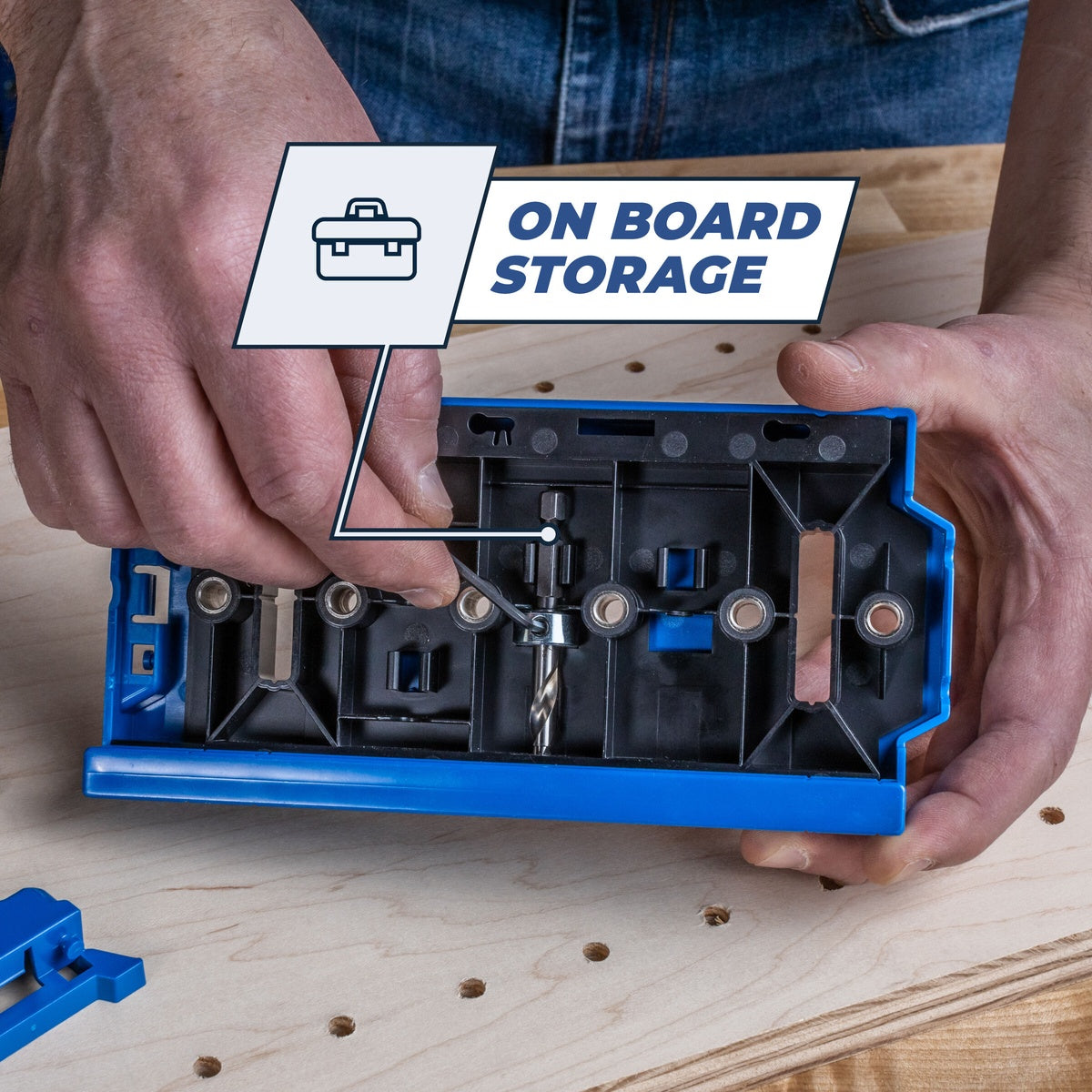 Kreg Shelf Pin Jig 5 mm Cabinet Drilling Jig for Shelves and 32 mm Systems (KMA3232)