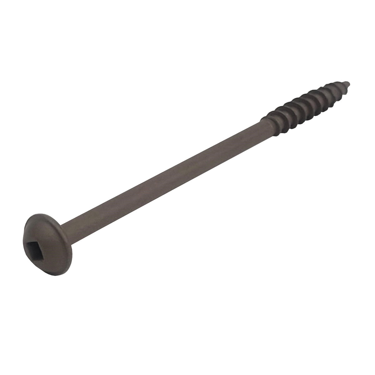 Kreg SML-C4X400-30 4-in XL Pocket-Hole Screws - 30 ct. single hardened steel pocket-hole screw product view showing long 4 inch body and square drive head for thick stock joinery