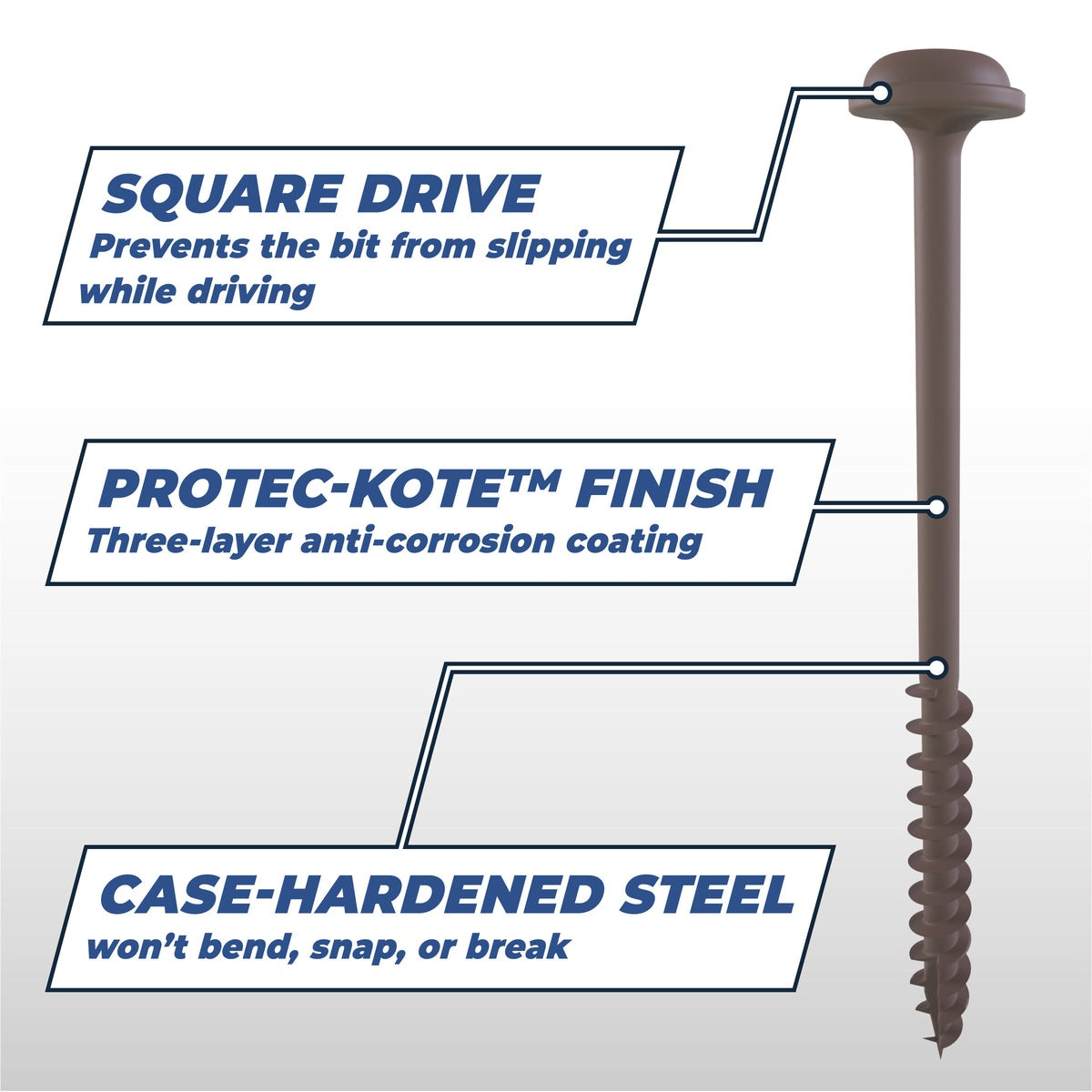 Kreg 4-in. XL Pocket-Hole Screws 30-Count for Pocket-Hole Joinery (SML-C4X400-30)