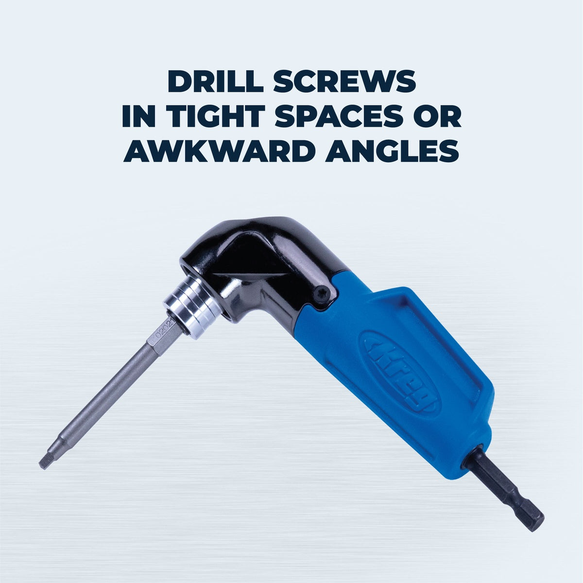 Kreg 90 Degree Pocket-Hole Driver Right-Angle Drill Attachment for Tight Spaces (KDRV-90DG)