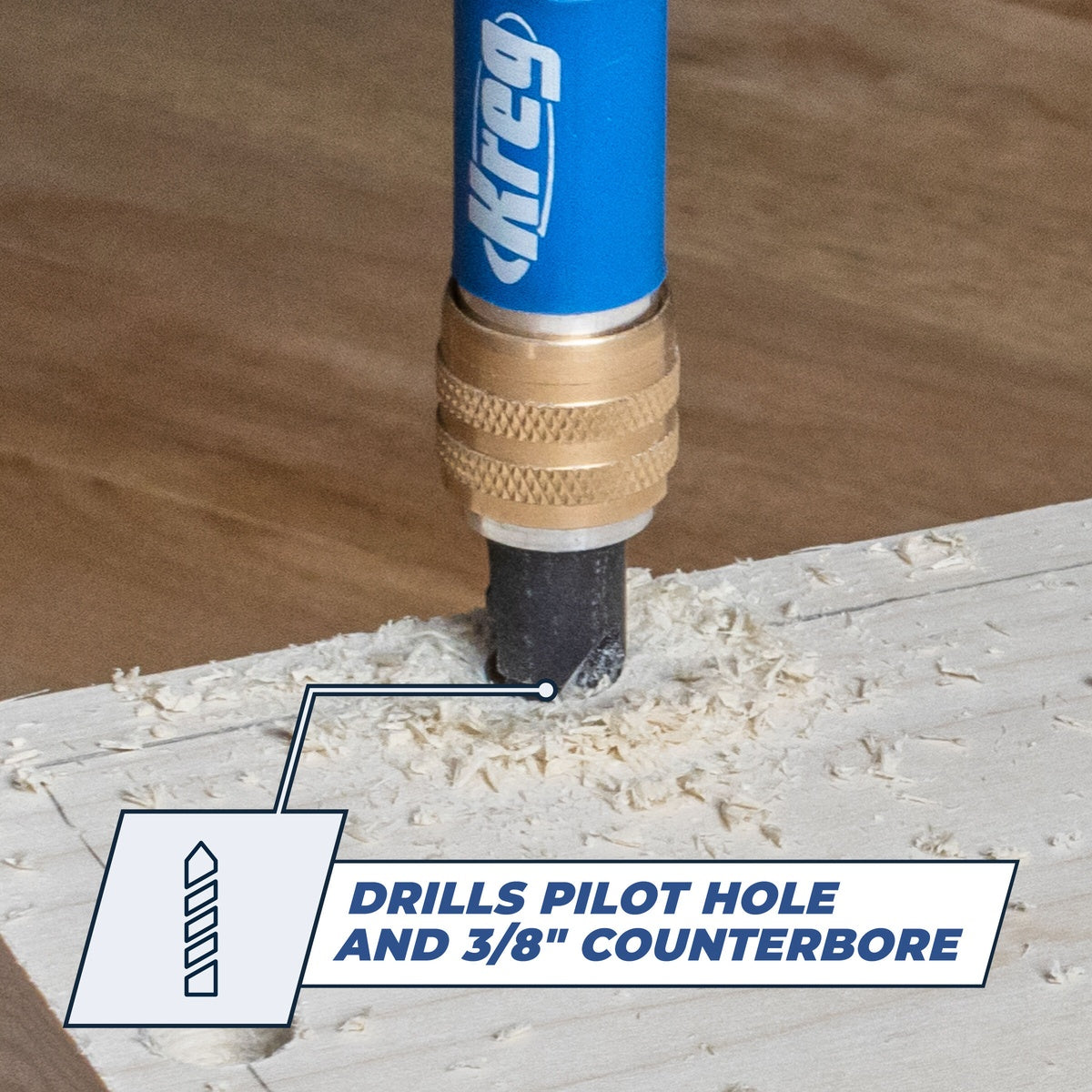 Kreg Quick-Flip 1/4 in. Hex Drill and Drive Bit Accessory for Kreg Screws (KDRV-FLIP)