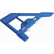 Kreg KMA4000-E Kreg Portable Circular Saw Crosscut Jig product view showing the portable crosscut guide for circular saw setup in woodworking and carpentry use
