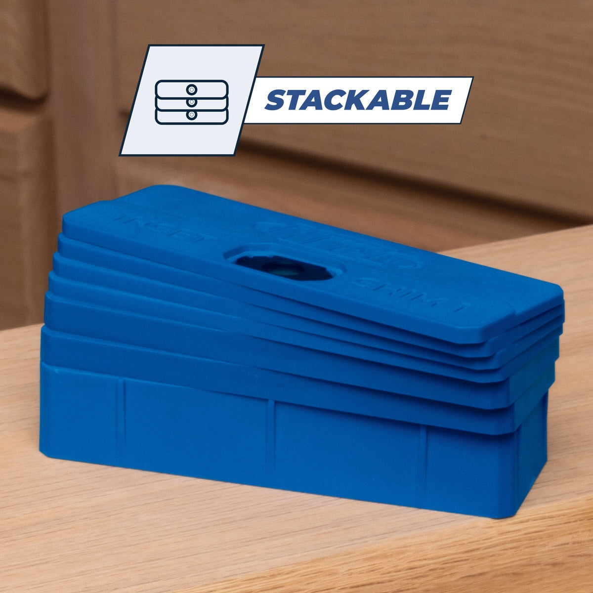 Kreg Setup and Spacer Shims 7-Piece Shim Set for Drawer and Door Spacing (KCS-SHIMS)