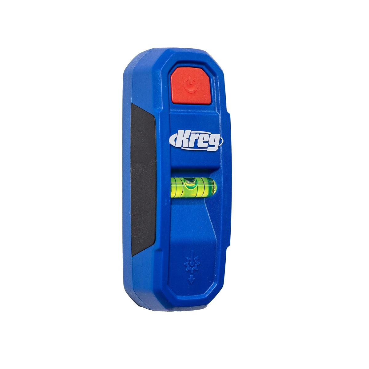 Kreg Tool KMM1000LZ LASER-MARK Magnetic Stud Finder shown as a compact stud finder for cabinet hanging and wall mounting work indoors