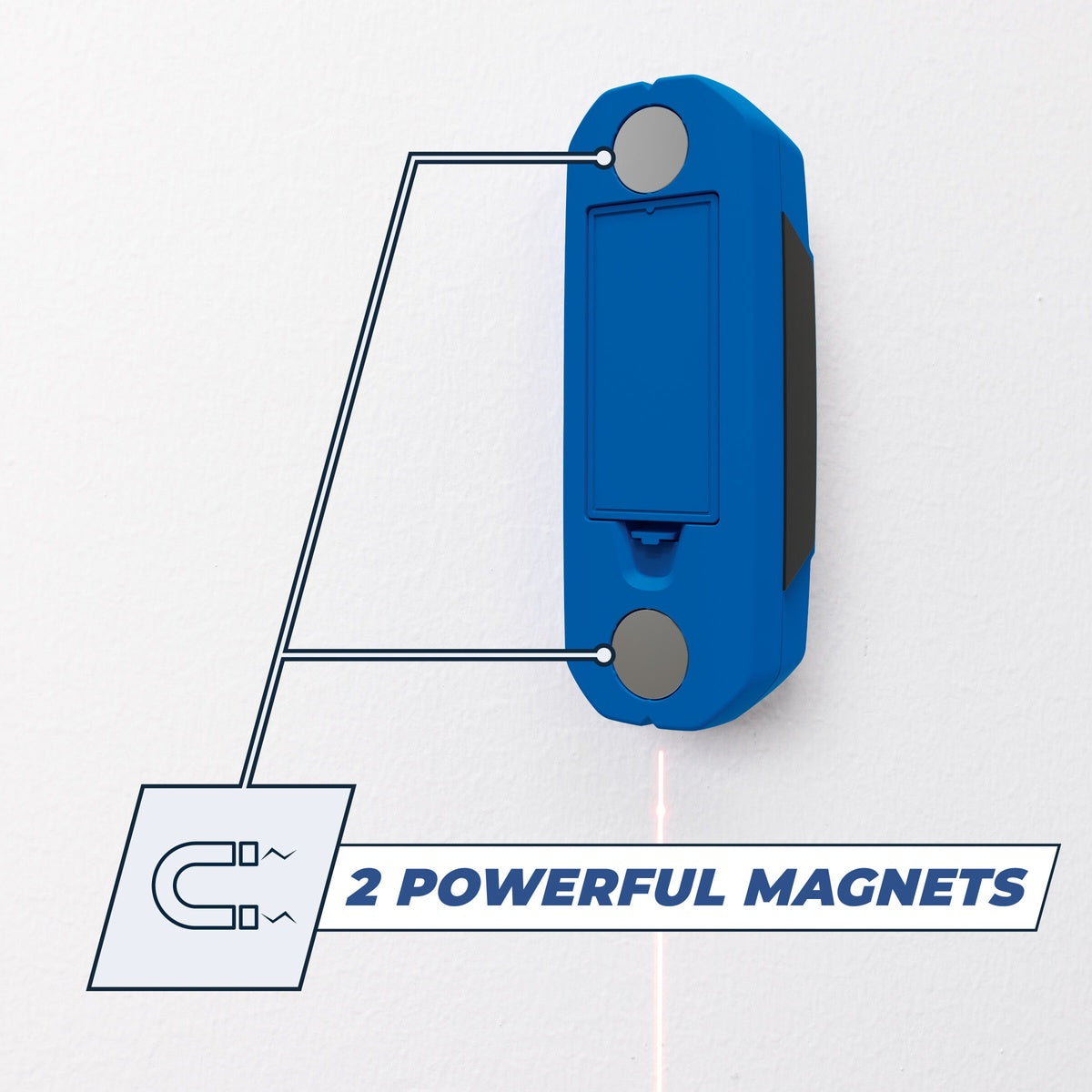 Kreg LASER-MARK Magnetic Stud Finder with Laser Marker and Bubble Level (KMM1000LZ)