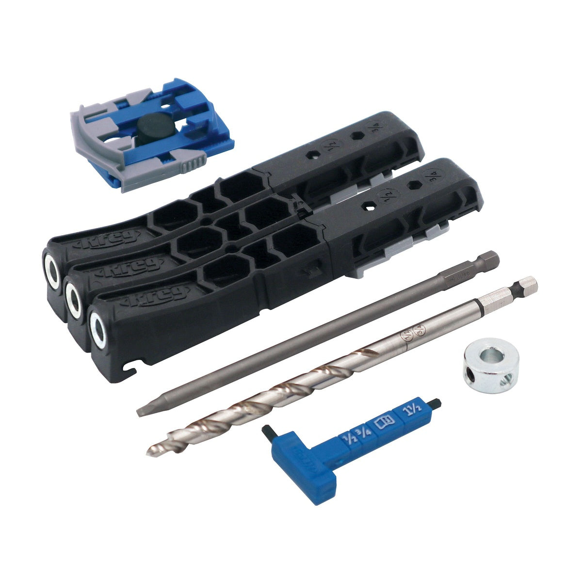 Kreg Pocket-Hole Jig Micro 1/2-in. to 3/4-in. Pocket-Hole Jig Kit for Thin and Narrow Stock (KPHJ230)